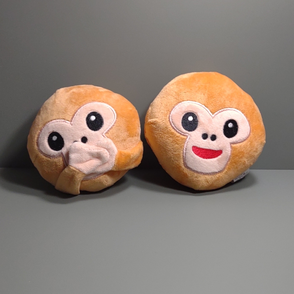 Emoji Monkeys lot of 2